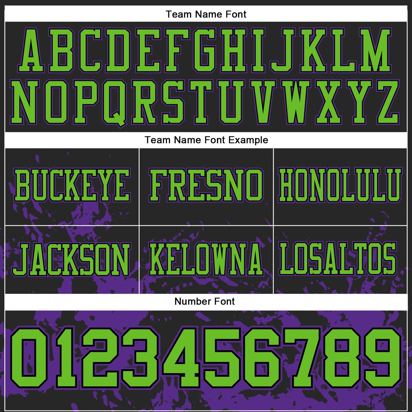Custom Black Neon Green-Purple Splash Mesh Authentic Football Jersey