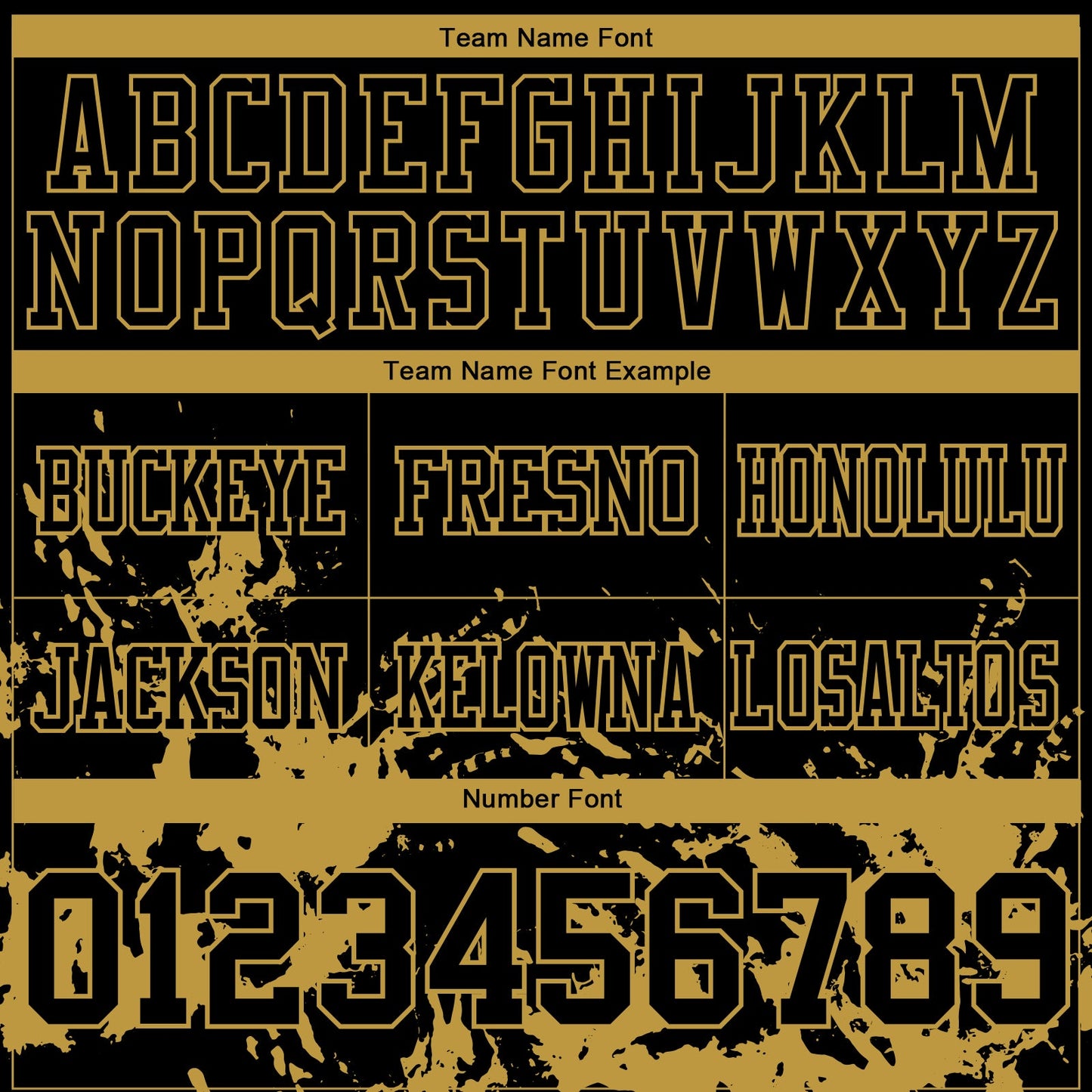 Custom Black Old Gold Splash Mesh Authentic Football Jersey