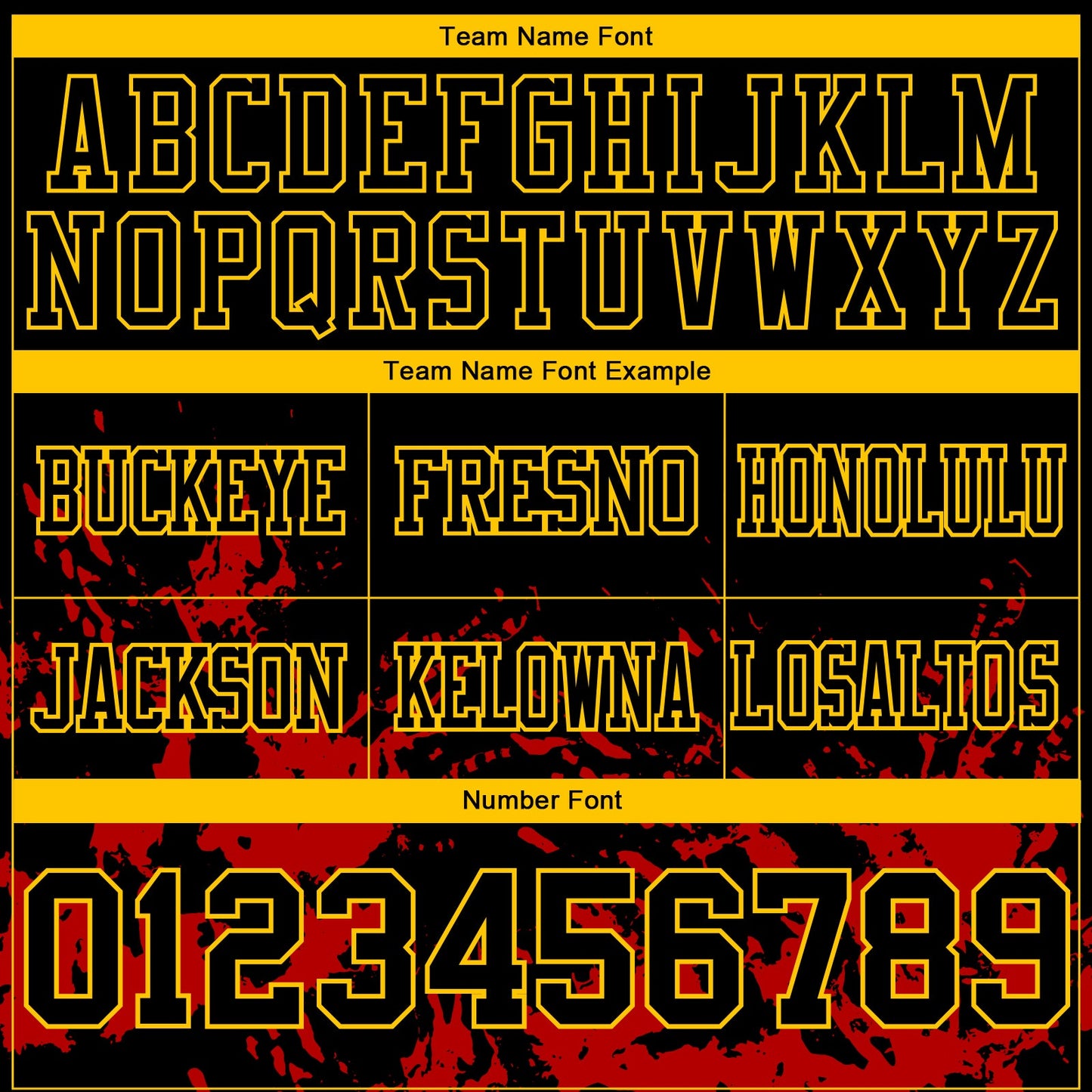 Custom Black Red-Yellow Splash Mesh Authentic Football Jersey