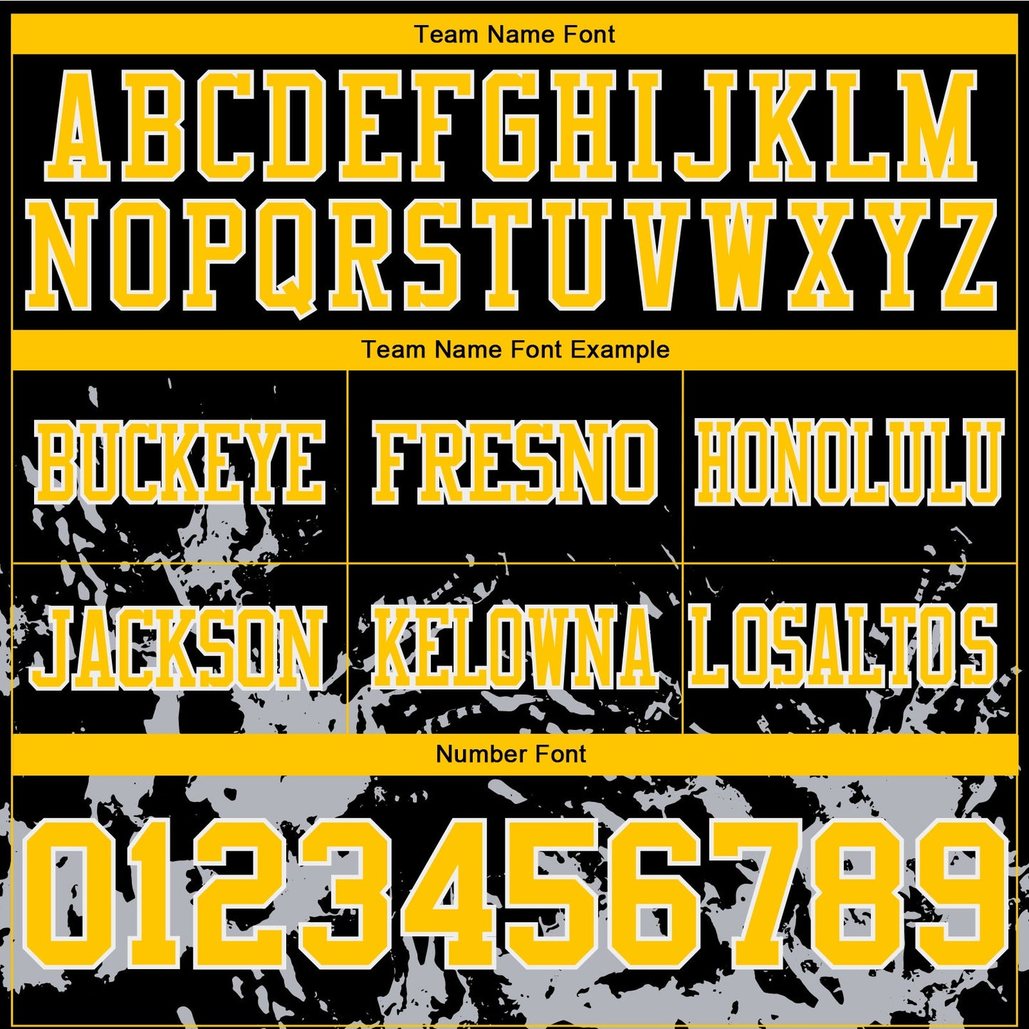 Custom Black Yellow Steel Gray-White Splash Mesh Authentic Football Jersey