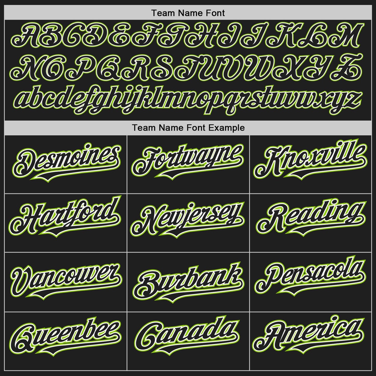 Custom Black White-Neon Green Authentic Baseball Jersey