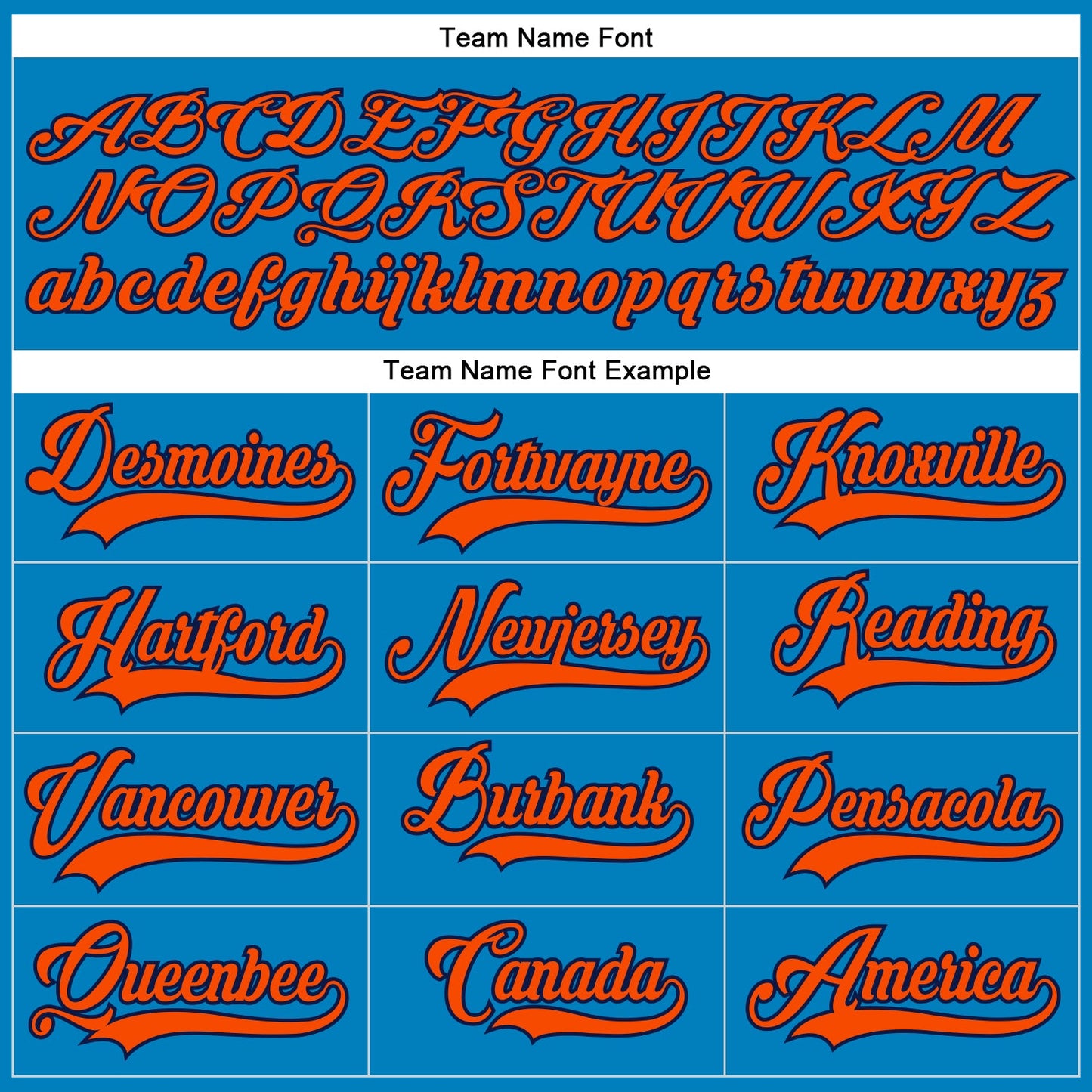 Custom Blue Orange-Navy Hockey Lace Neck Jersey