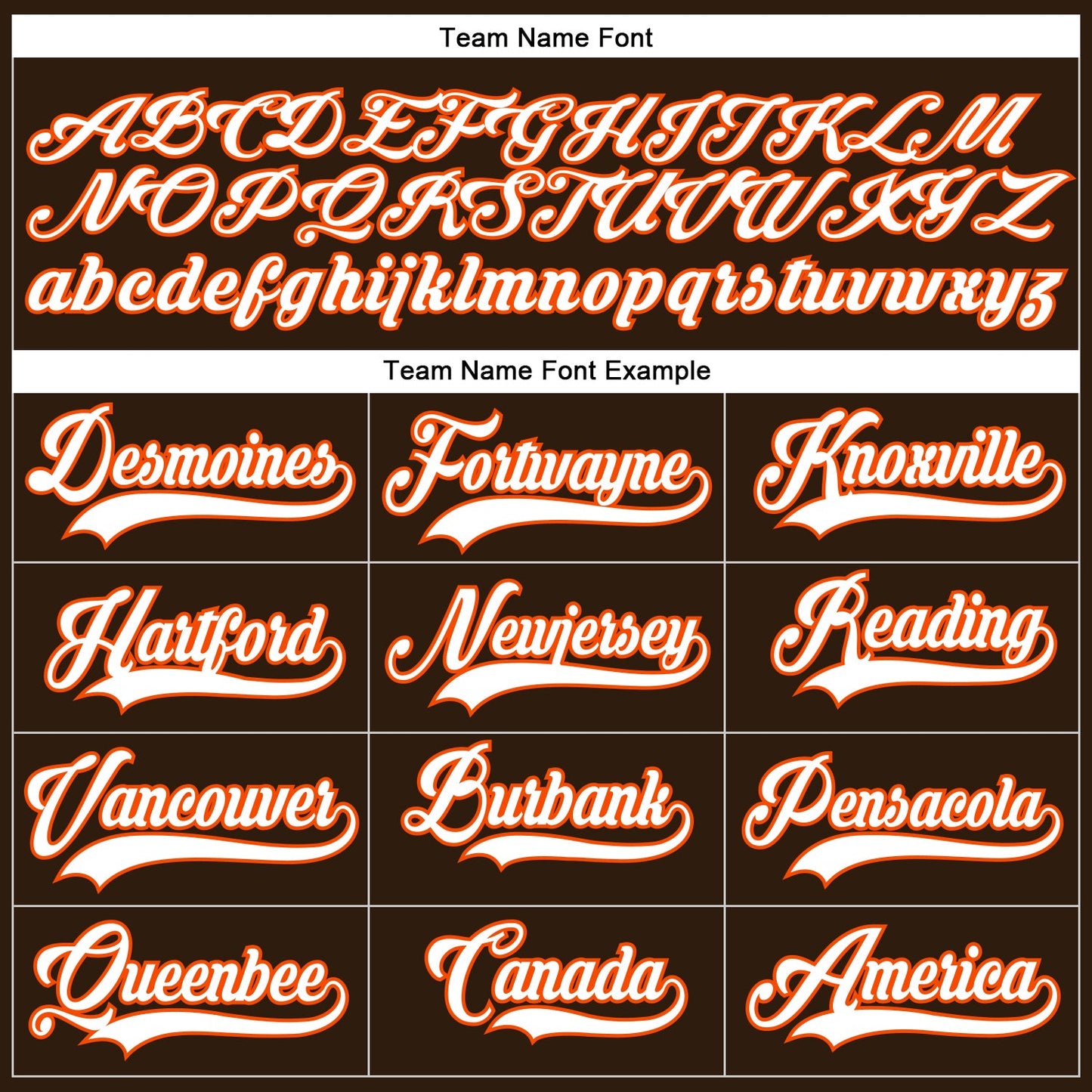 Custom Brown White-Orange Hockey Lace Neck Jersey
