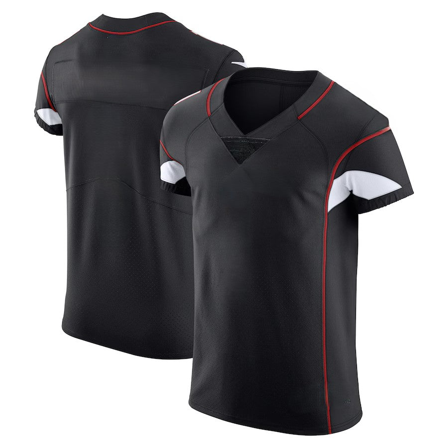 Custom Men's Cardinals Red/White/Black Vapor Limited Exact Replica Football Jersey