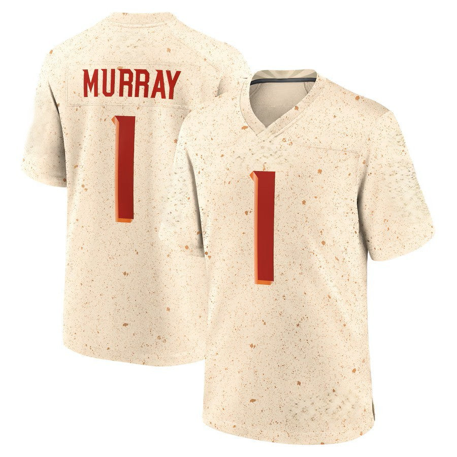 Custom Men's Cardinals Natural 2025 Rivalries Collection Retired Exact Replica Football Jersey