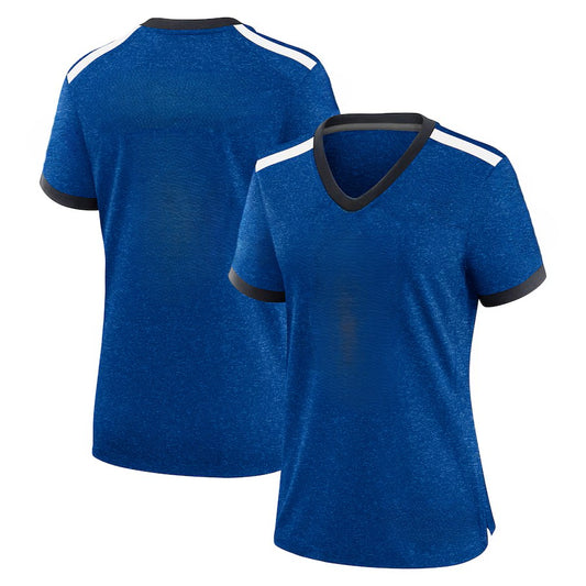 Custom Women's Colts Royal Alternate Exact Replica Football Jersey