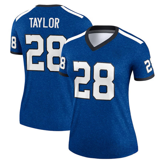 Custom Women's Colts Royal Alternate Exact Replica Football Jersey