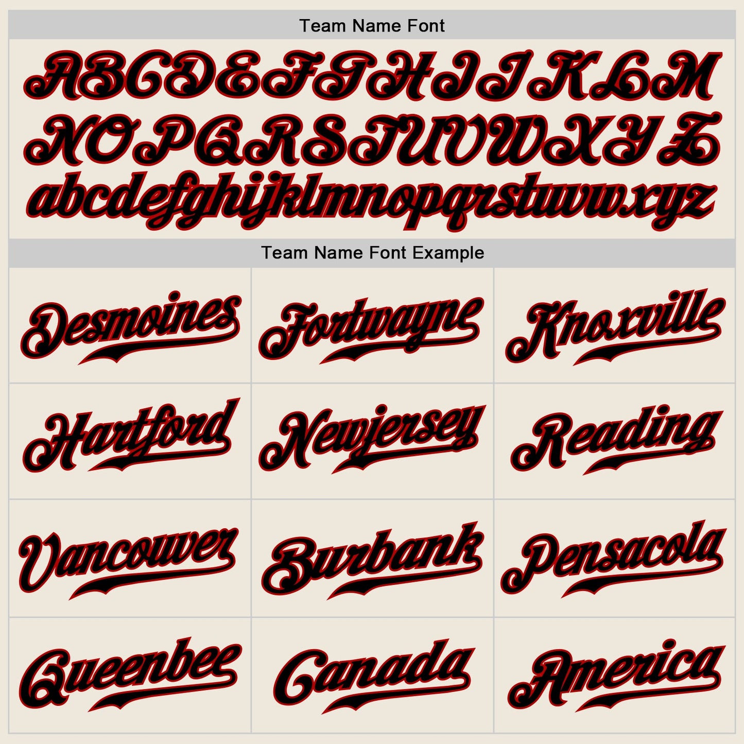 Custom Cream Black-Red Authentic Baseball Jersey