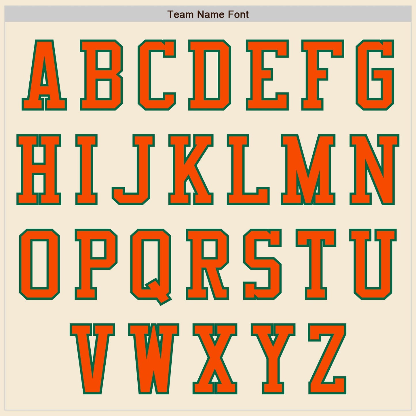 Custom Cream Orange-Kelly Green Authentic Baseball Jersey