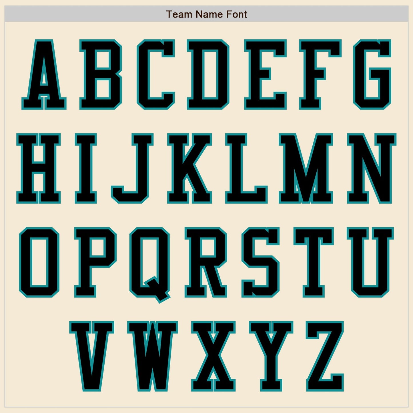 Custom Cream Black-Teal Authentic Baseball Jersey