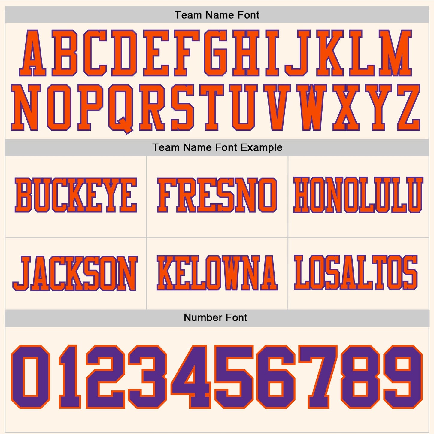 Custom Cream Purple-Orange Mesh Authentic Football Jersey