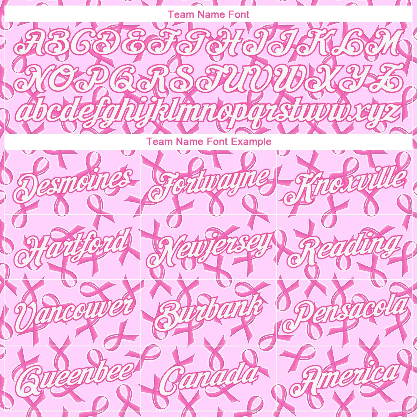 Custom Women's Pink White Breast Cancer 3D V-Neck Cropped Baseball Jersey