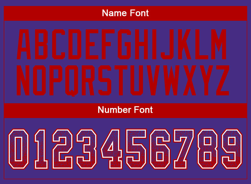 Custom Purple Red-White Mesh Drift Fashion Football Jersey