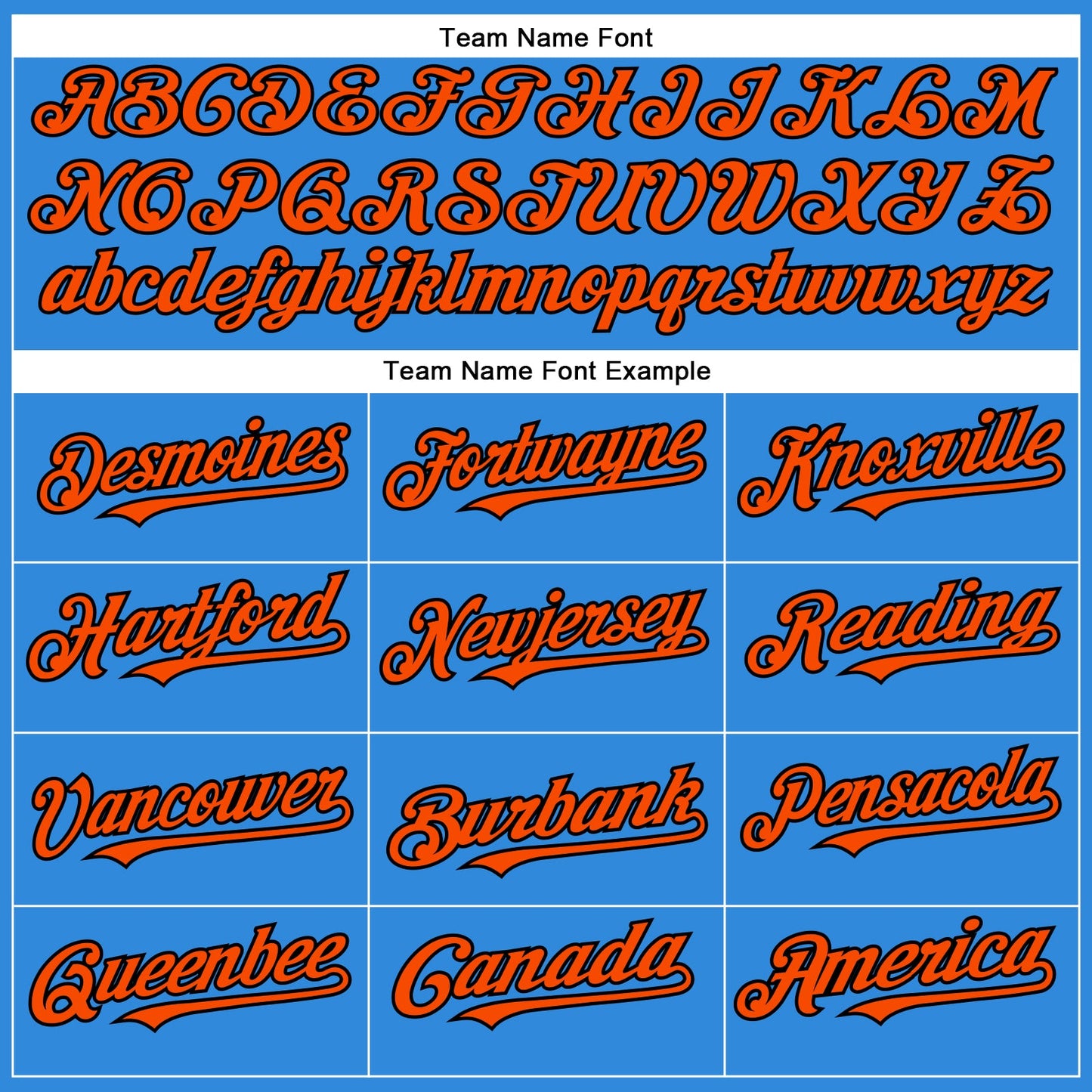 Custom Electric Blue Orange-Black Authentic Baseball Jersey