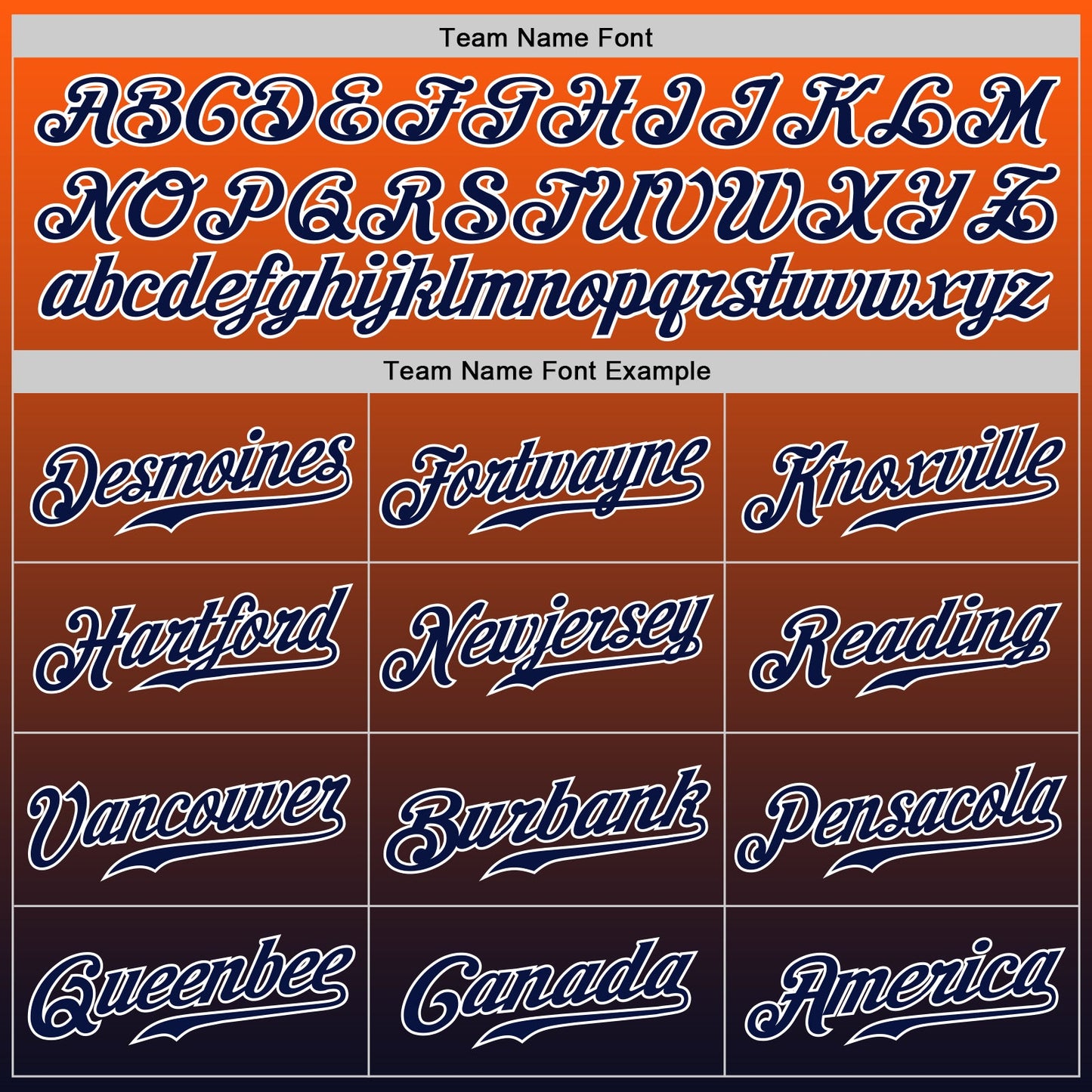 Custom Orange Navy-White Authentic Fade Fashion Baseball Jersey