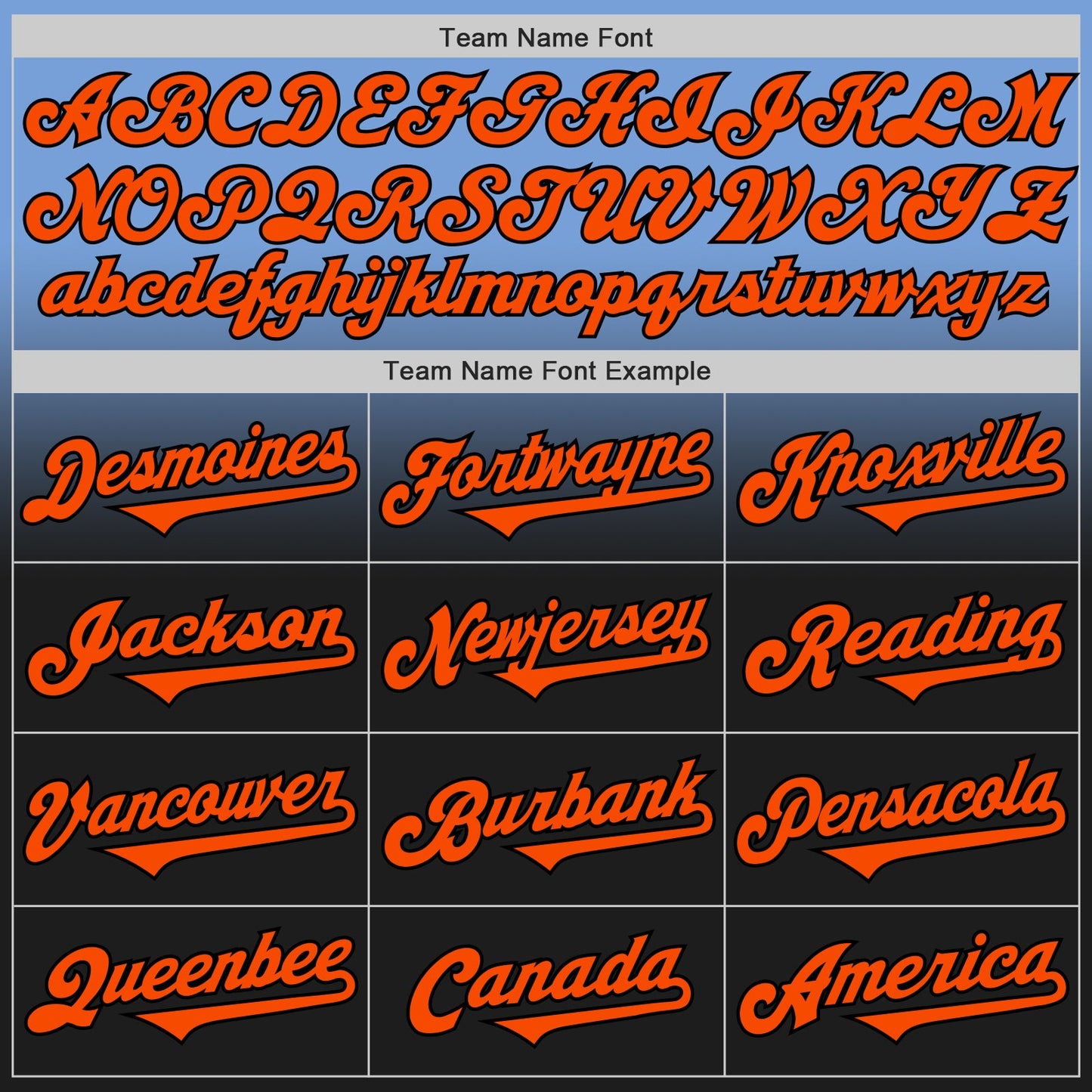 Custom Light Blue Orange-Black Authentic Fade Fashion Baseball Jersey