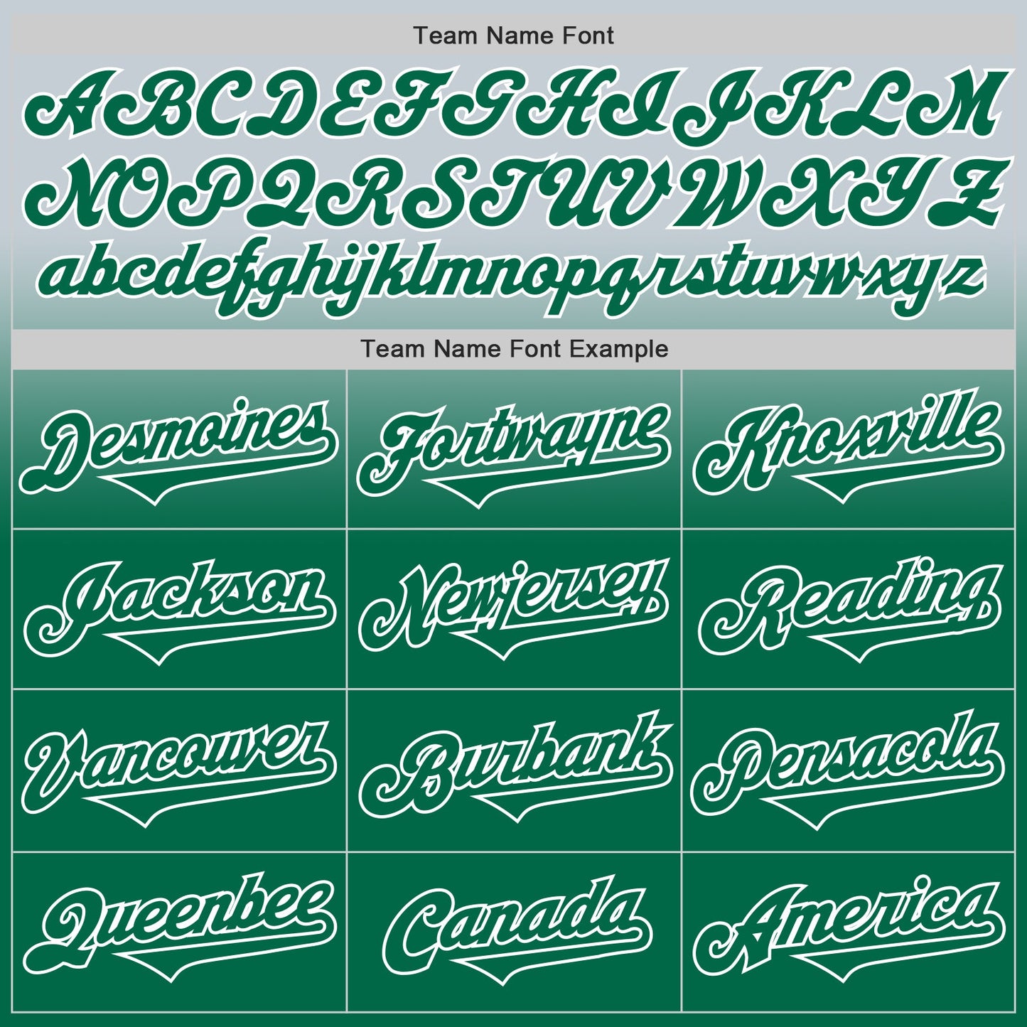 Custom Silver Kelly Green-White Authentic Fade Fashion Baseball Jersey