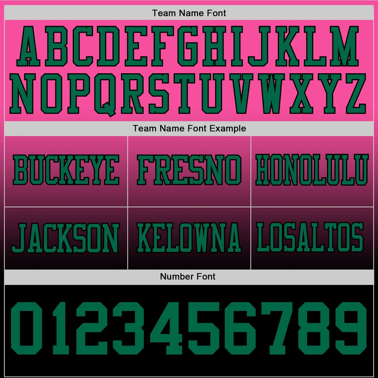 Custom Pink Kelly Green-Black Mesh Authentic Fade Fashion Football Jersey