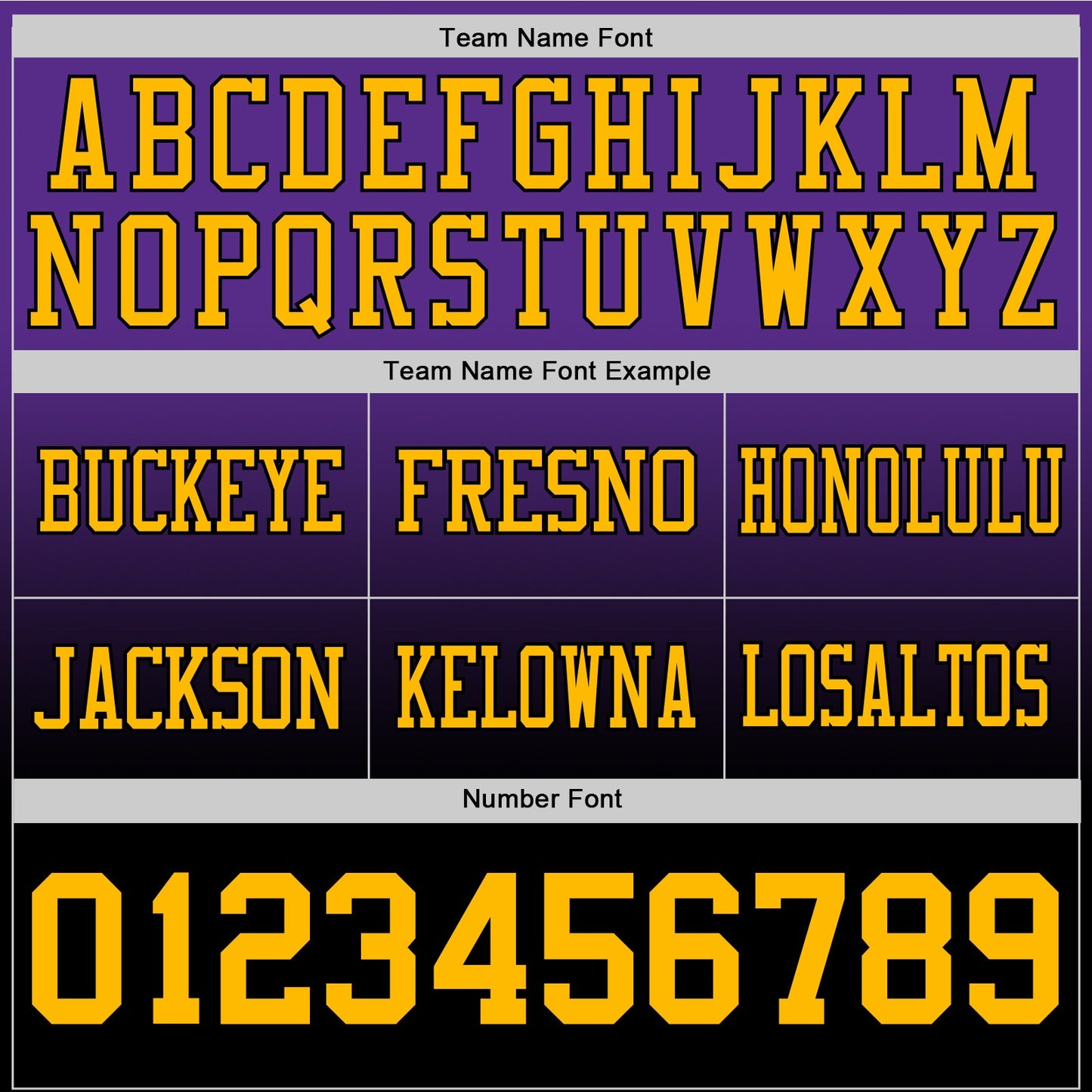 Custom Purple Gold-Black Mesh Authentic Fade Fashion Football Jersey