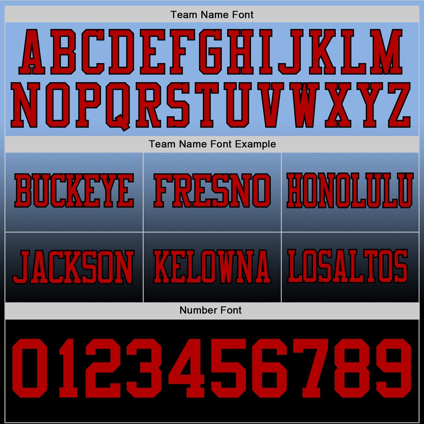 Custom Light Blue Red-Black Mesh Authentic Fade Fashion Football Jersey