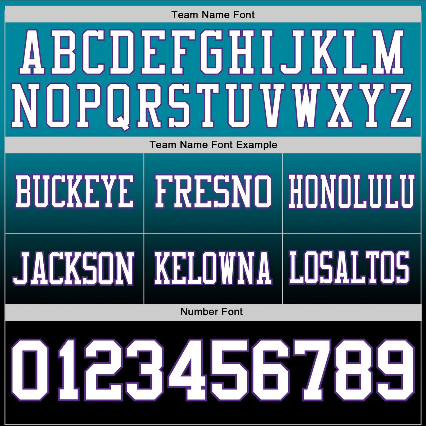 Custom Teal White Black-Purple Mesh Authentic Fade Fashion Football Jersey