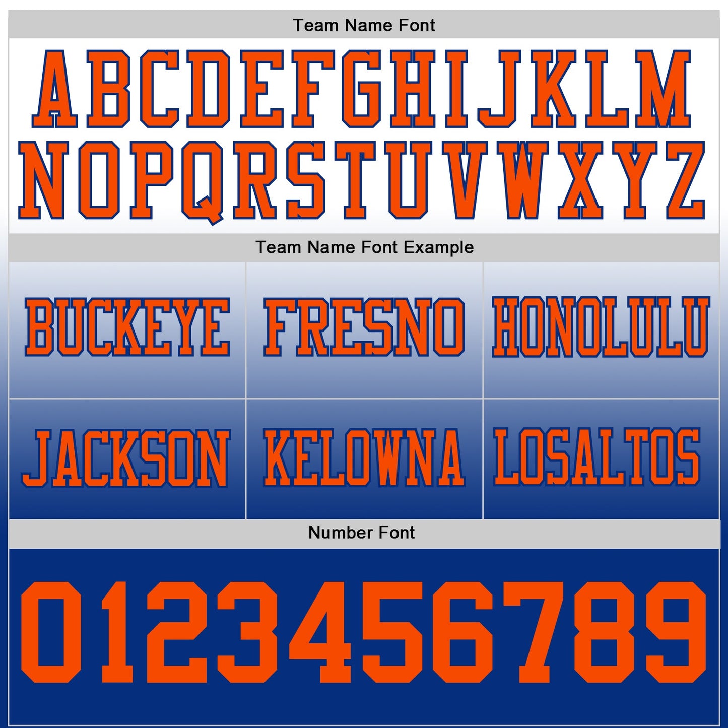 Custom White Orange-Royal Mesh Authentic Fade Fashion Football Jersey