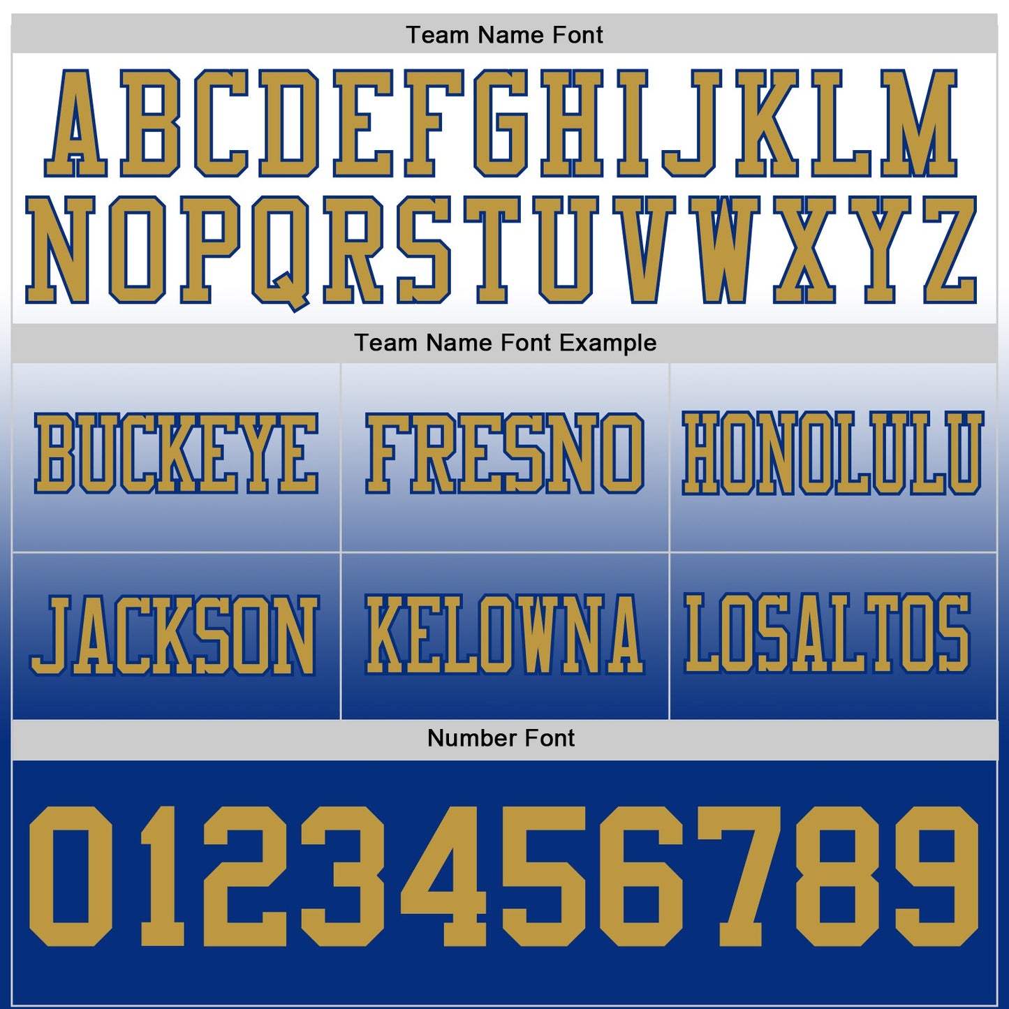 Custom White Old Gold-Royal Mesh Authentic Fade Fashion Football Jersey