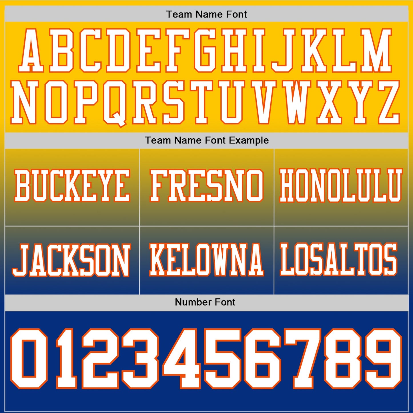 Custom Yellow White Royal-Orange Mesh Authentic Fade Fashion Football Jersey