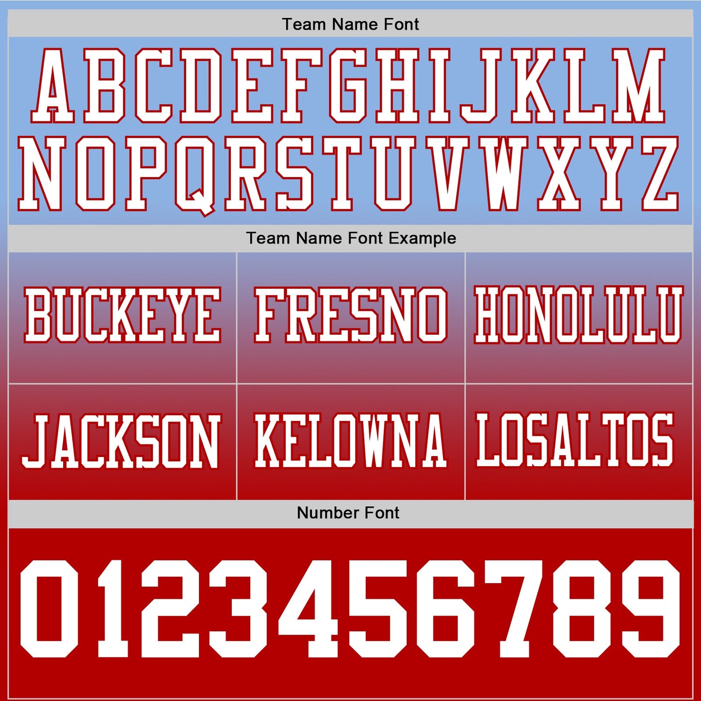 Custom Light Blue White-Red Mesh Authentic Fade Fashion Football Jersey