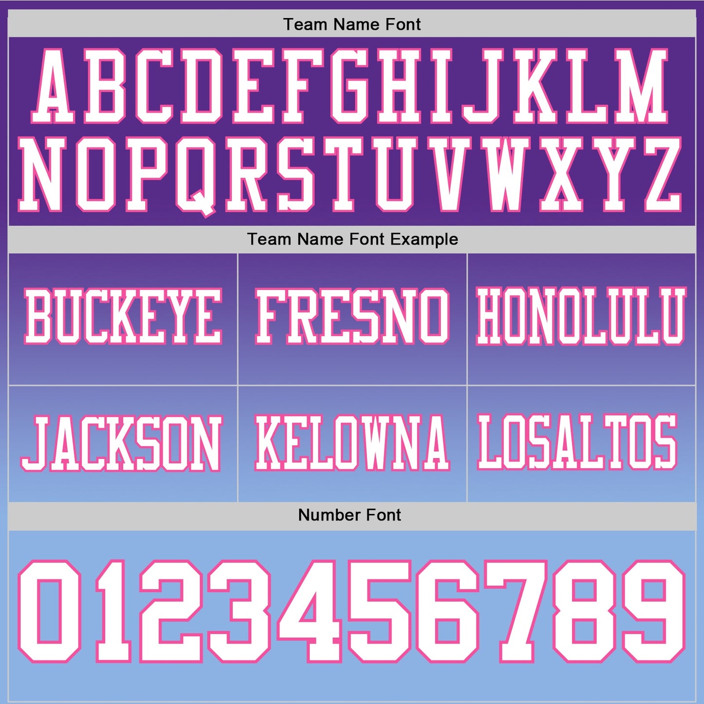 Custom Purple White Light Blue-Pink Mesh Authentic Fade Fashion Football Jersey