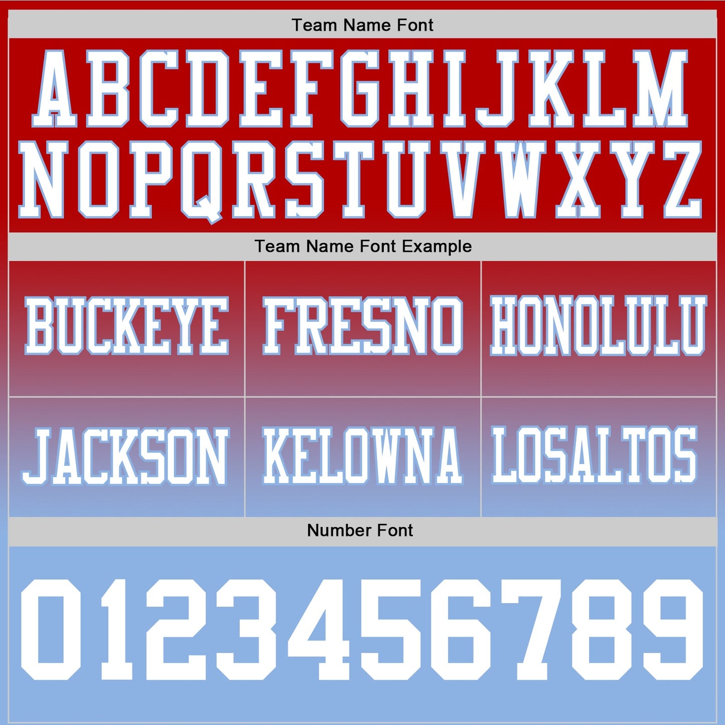 Custom Red White-Light Blue Mesh Authentic Fade Fashion Football Jersey