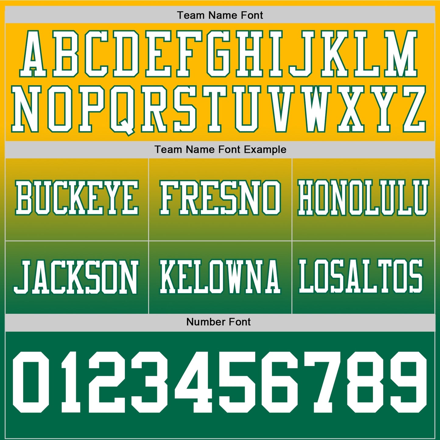 Custom Gold White-Kelly Green Mesh Authentic Fade Fashion Football Jersey