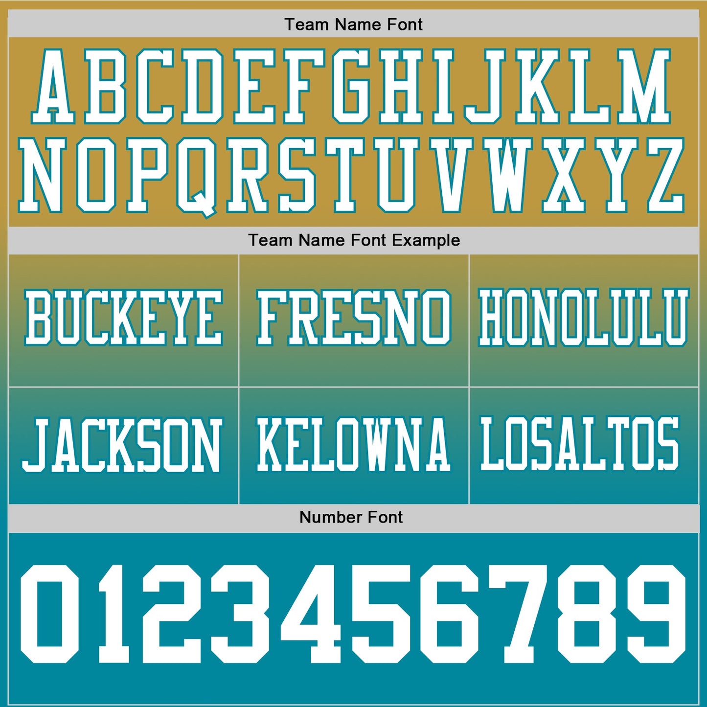 Custom Old Gold White-Teal Mesh Authentic Fade Fashion Football Jersey