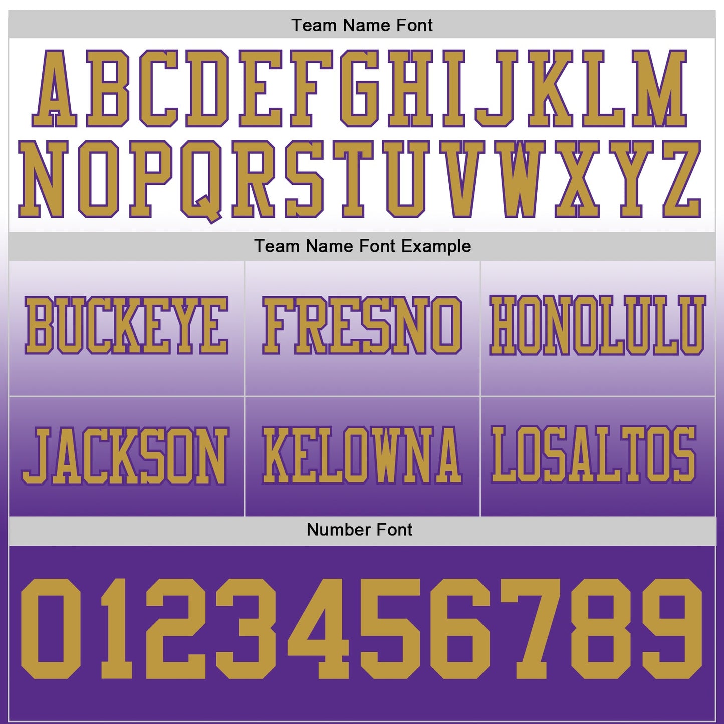 Custom White Old Gold-Purple Mesh Authentic Fade Fashion Football Jersey