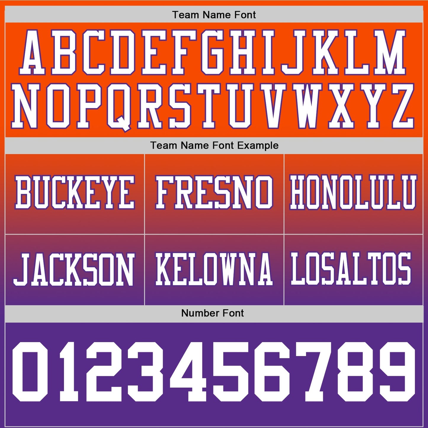 Custom Orange White-Purple Mesh Authentic Fade Fashion Football Jersey