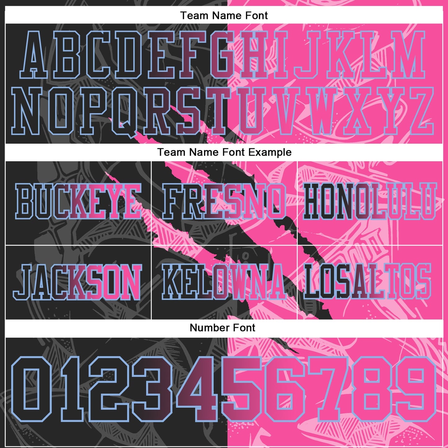 Custom Black Pink-Light Blue Mesh Authentic Gradient Fashion Scratch Football Jersey