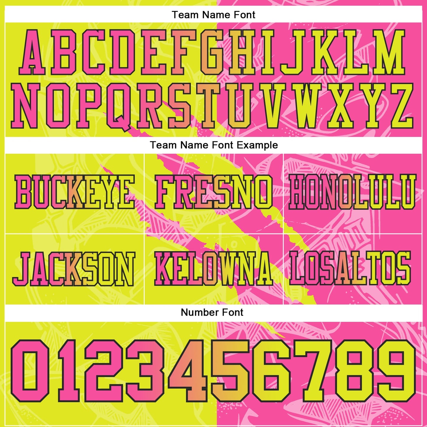 Custom Neon Yellow Pink-Black Mesh Authentic Gradient Fashion Scratch Football Jersey