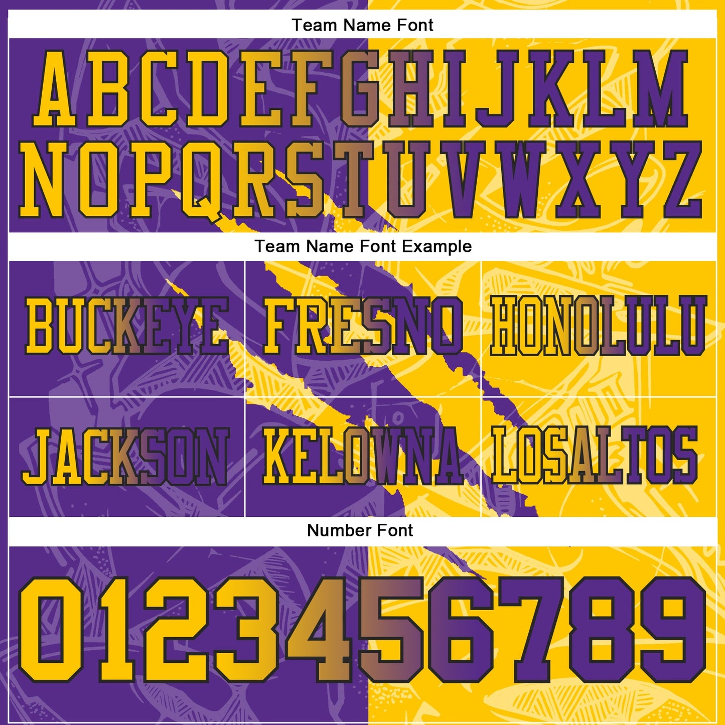 Custom Purple Yellow-Black Mesh Authentic Gradient Fashion Scratch Football Jersey