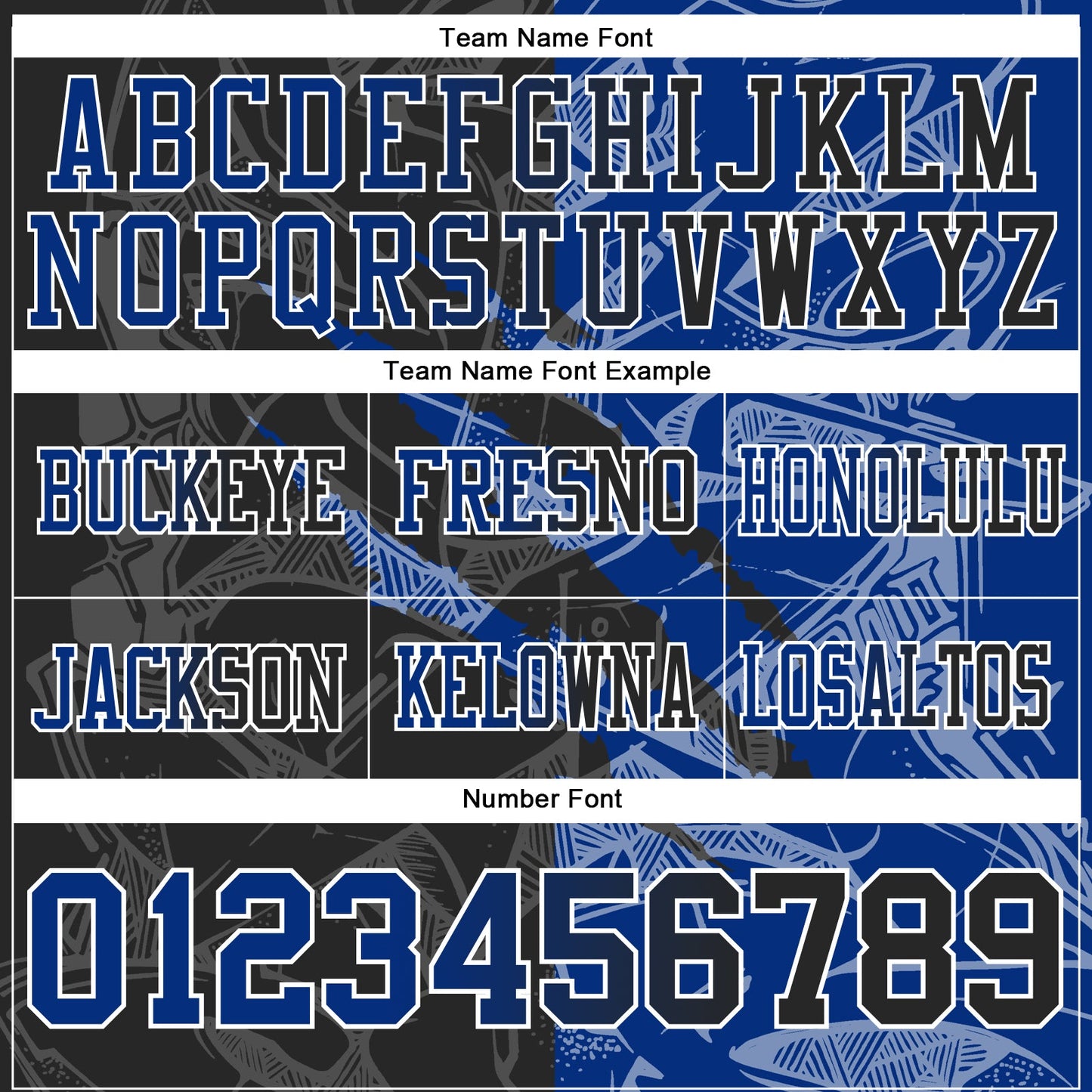 Custom Black Royal-White Mesh Authentic Gradient Fashion Scratch Football Jersey