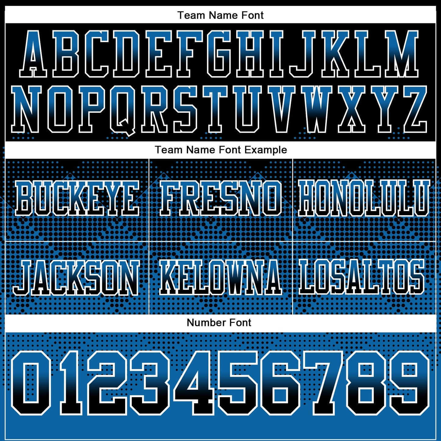 Custom Black Blue-White Mesh Authentic Gradient Square Shape Flag Football Jersey