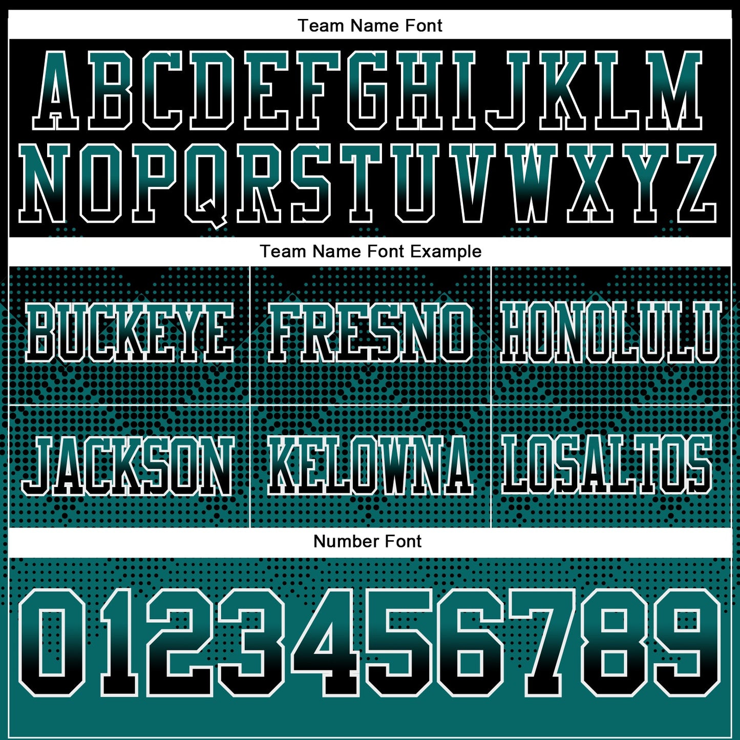 Custom Black Teal-White Mesh Authentic Gradient Square Shape Flag Football Jersey