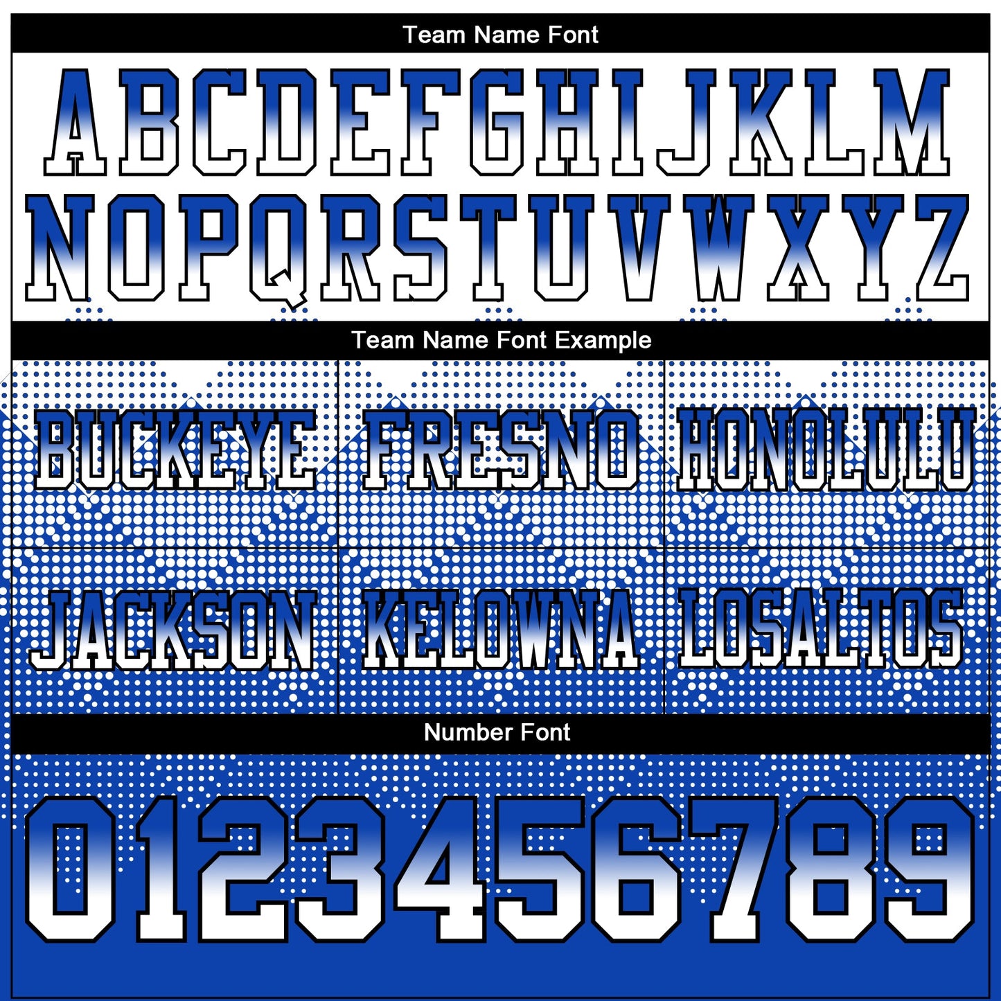 Custom White Thunder Blue-Black Mesh Authentic Gradient Square Shape Flag Football Jersey