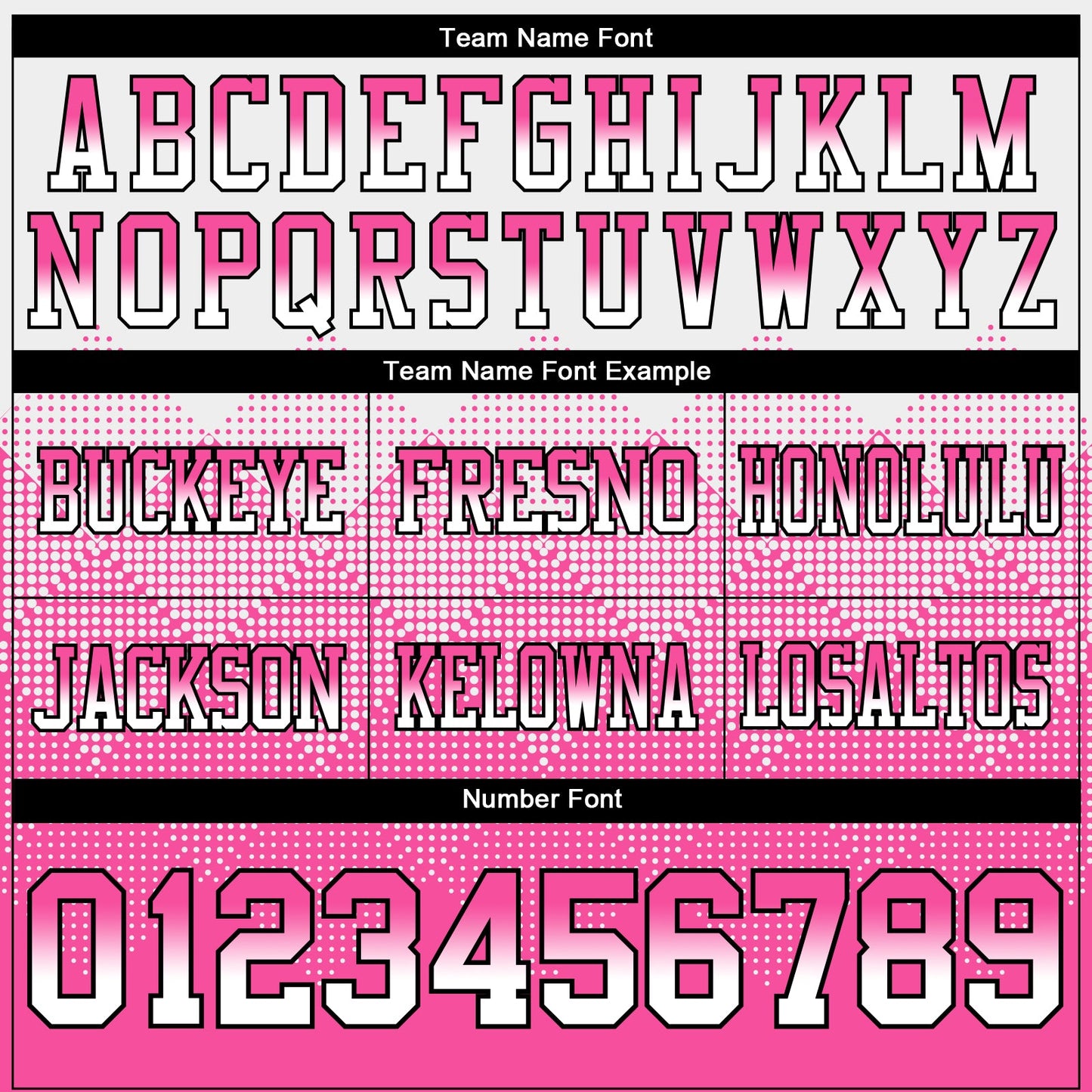 Custom White Hot Pink-Black Mesh Authentic Gradient Square Shape Flag Football Jersey
