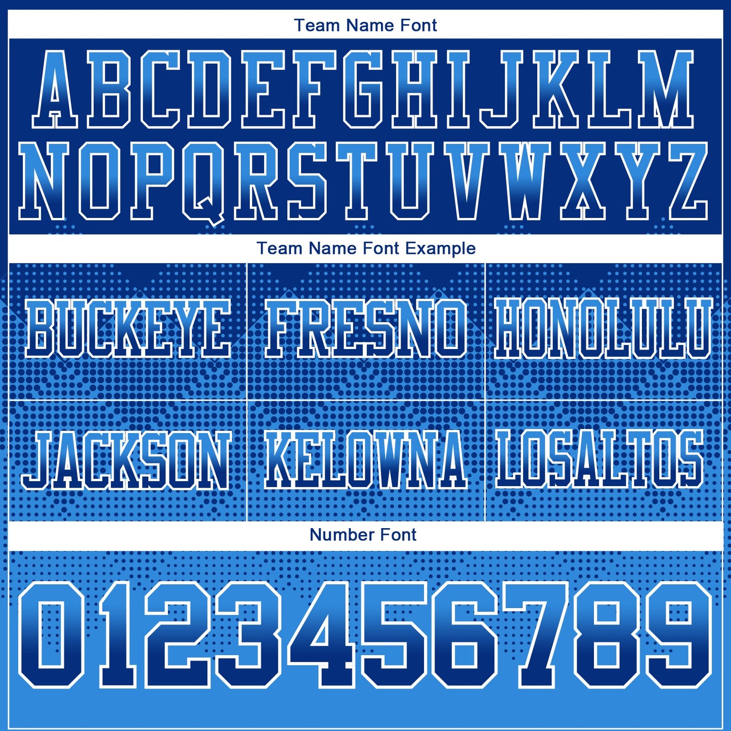 Custom Royal Powder Blue-White Mesh Authentic Gradient Square Shape Flag Football Jersey