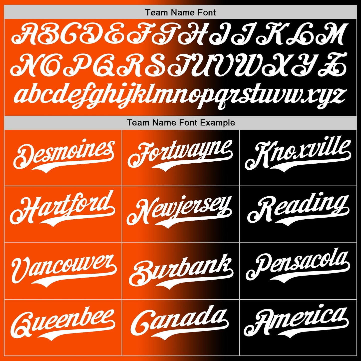 Custom Black White-Orange Authentic Gradient Fashion Baseball Jersey