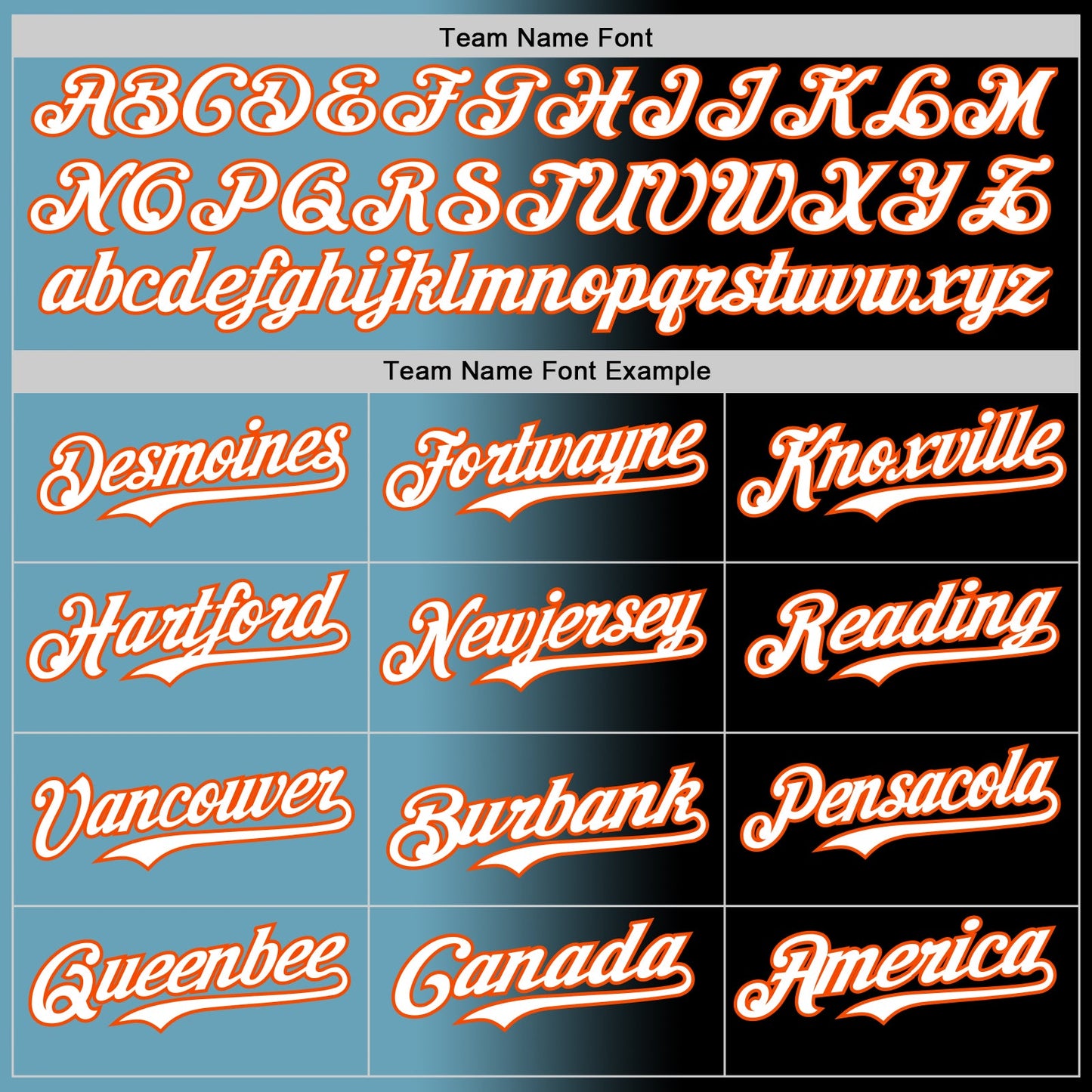 Custom Black White Shadow Blue-Orange Authentic Gradient Fashion Baseball Jersey