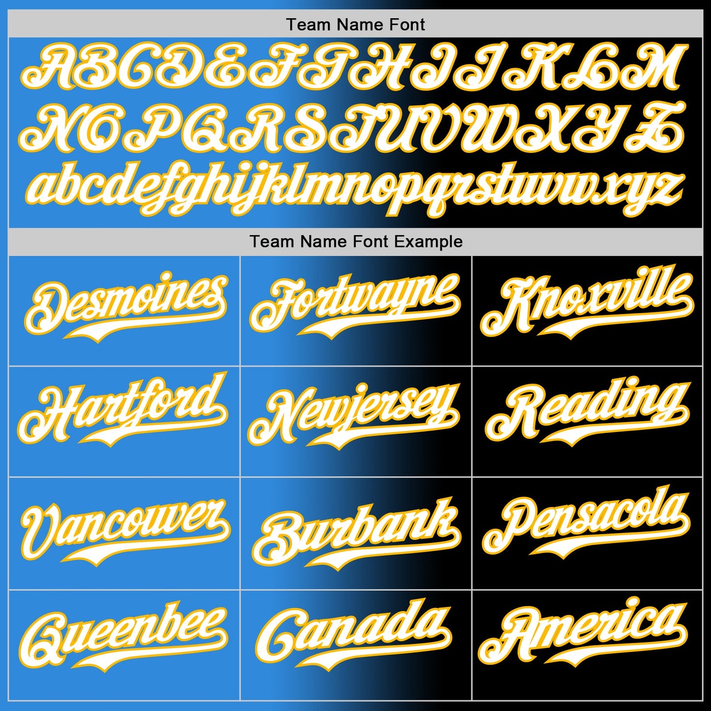 Custom Black White Electric Blue-Gold Authentic Gradient Fashion Baseball Jersey