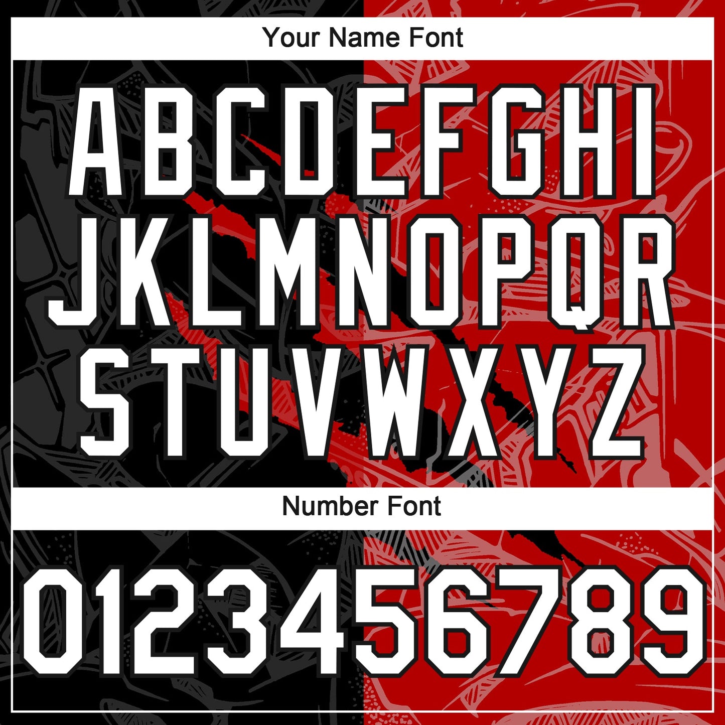 Custom Graffiti Pattern White Black-Red 3D Scratch Authentic Baseball Jersey