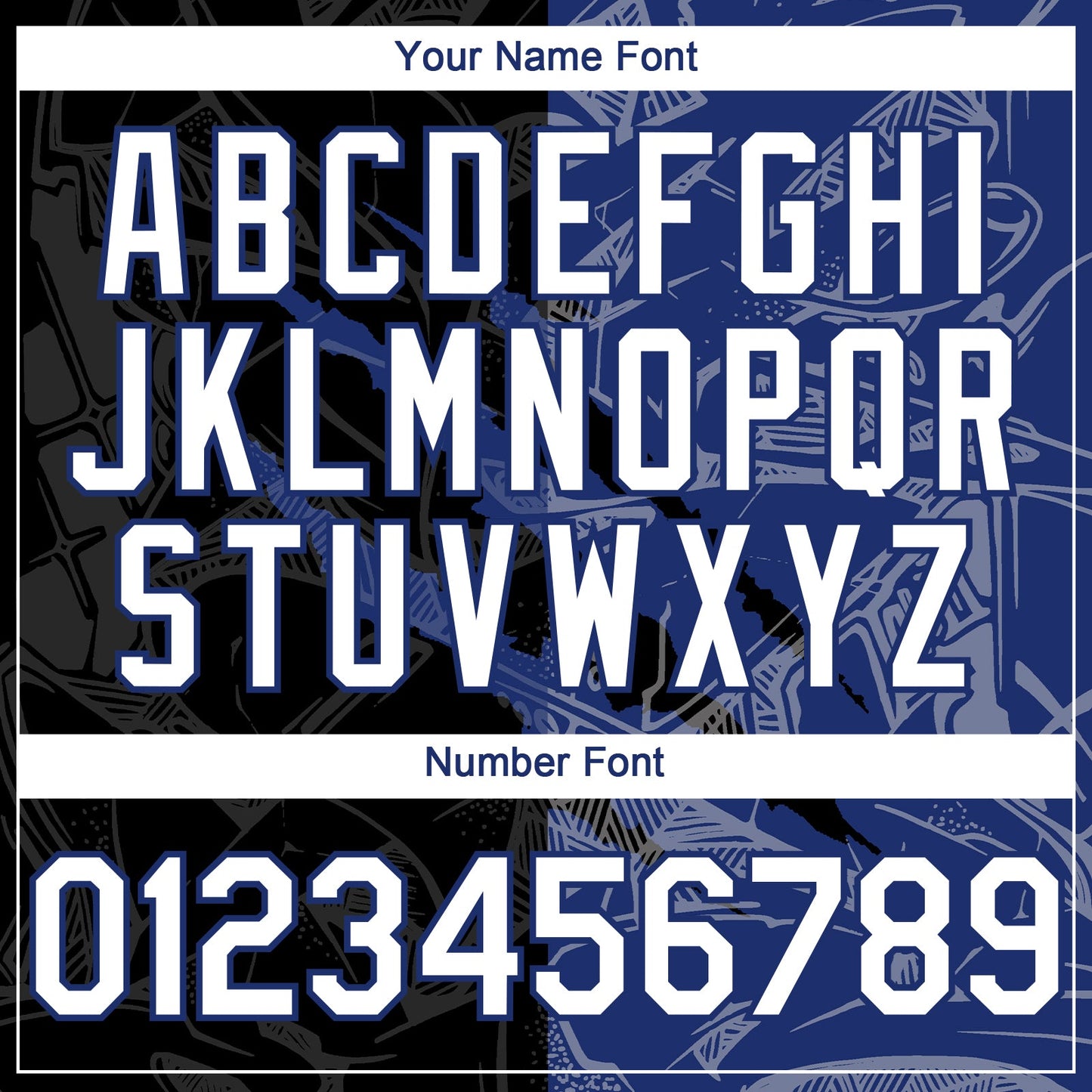 Custom Graffiti Pattern White Black-Royal 3D Scratch Authentic Baseball Jersey