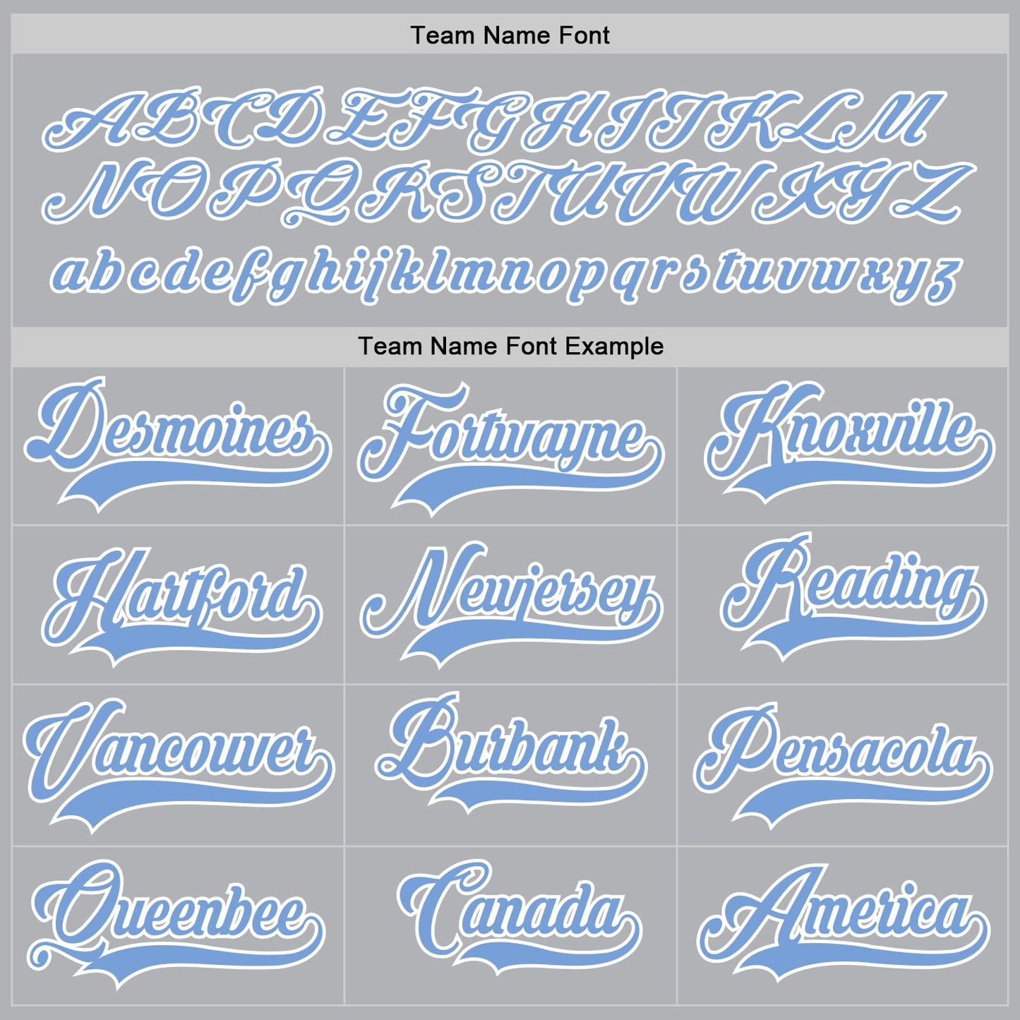 Custom Gray Light Blue-White Hockey Jersey